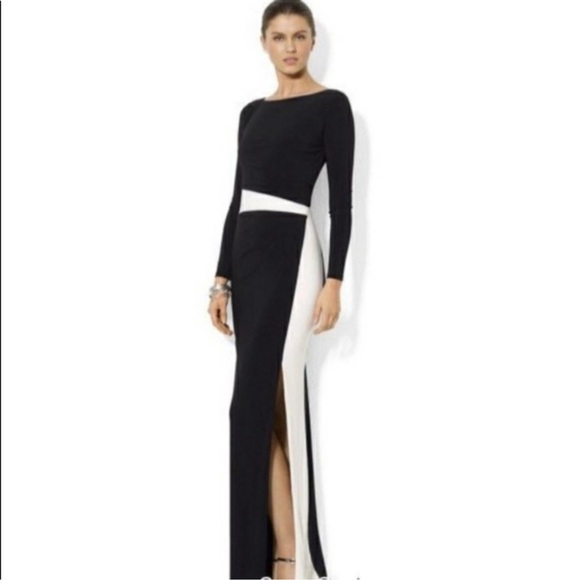 Lauren Ralph Lauren Sheath Evening Dress EUC - Picture 1 of 7